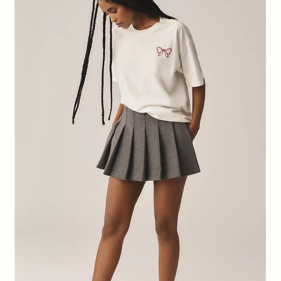 Damson Madder x Anthropologie Dinner Graphic Tee-12 NEW - Picture 3 of 9